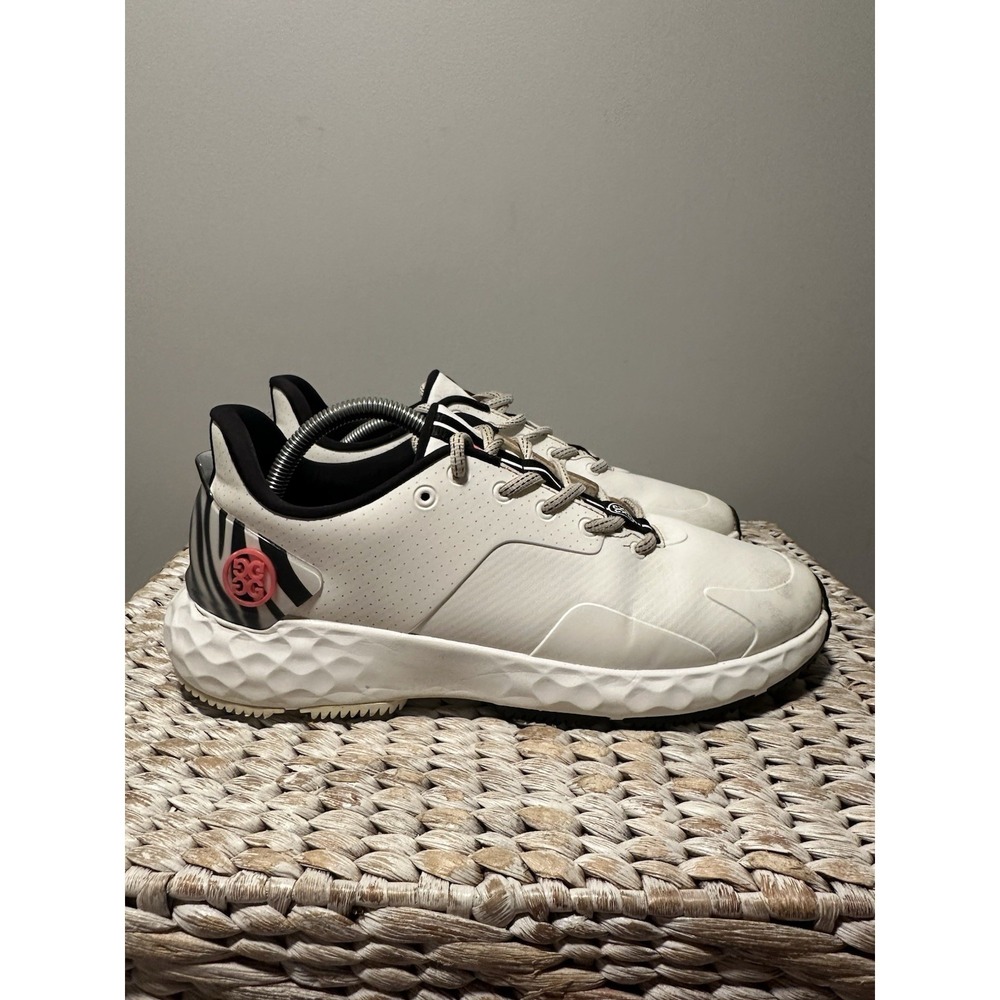 G/FORE Ladies MG4+ Perforated Zebra Ascent Golf Shoes Size 9.5 White GLF000012